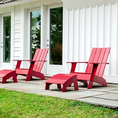 Mobiliario de exterior Adirondack